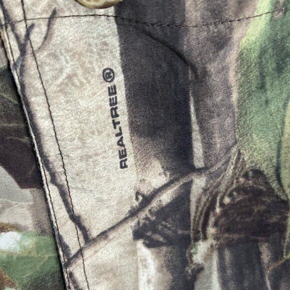 Vintage Red Head Realtree Hardwoods Camo Hunting Cargo Zip Off Shorts Size 2XL - Picture 11 of 13